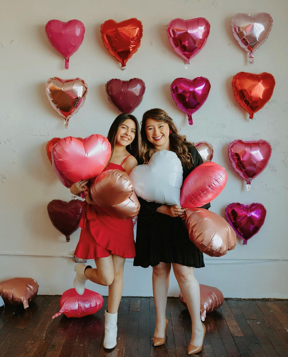 Order Valentine's Day Heart Balloon Wall – PARTYBAR.CO